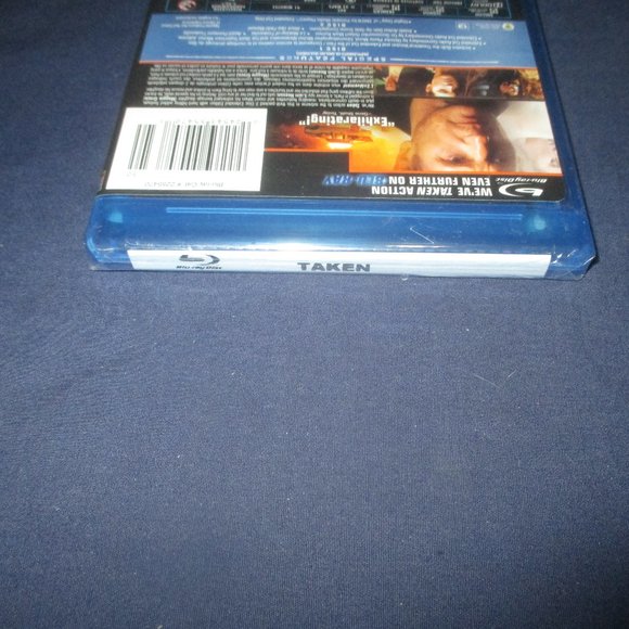 Taken (Blu-ray Disc, 2009, Extended Cut, Includes Digital Copy) (unopened) - Picture 3 of 3